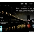 Flumes Fall Friday Poetry Cafe Flyer