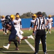 Ariyon Huff runs in a touchdown.