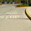 Bus stop, yet no operating bus route