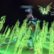 Rose and Zavied attacks an enemy while armatized.