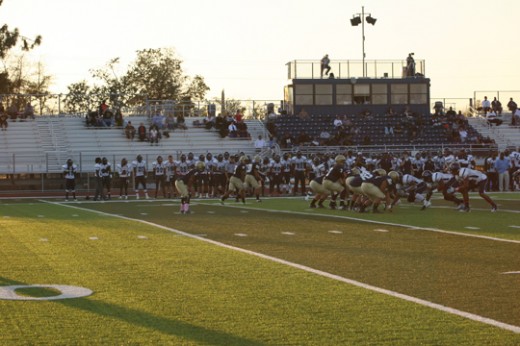 49ers' I-formation offense on first down | Photo by Bob Barton