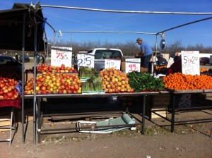 Fresh fruit or McDonalds?