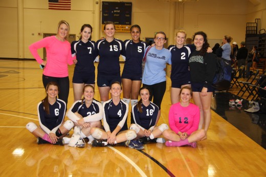 the 2013 yuba college women's volleyball team