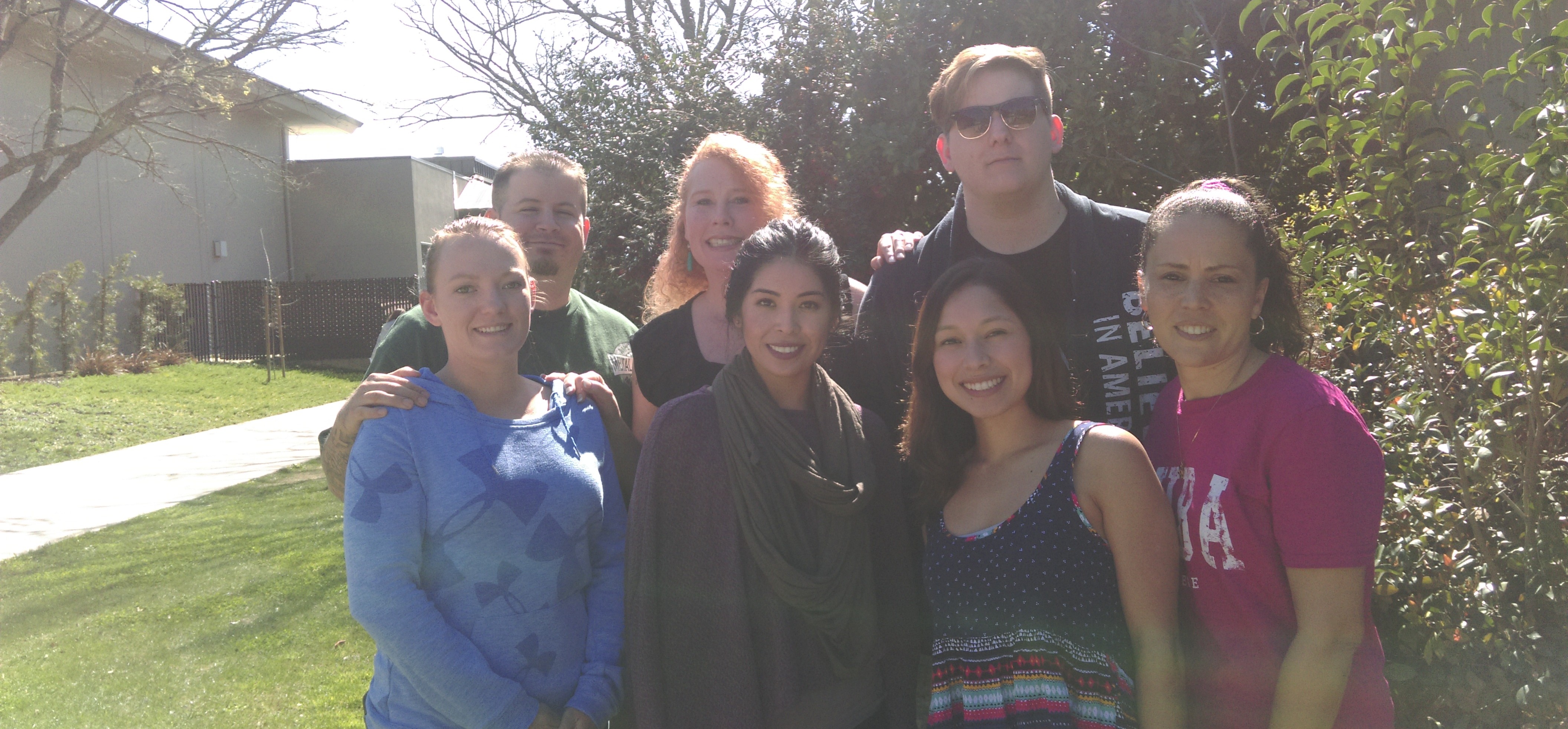 Group photo of Yuba College speech team