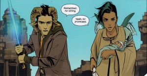 Marko , right, and Alana, left, with their child Hazel.