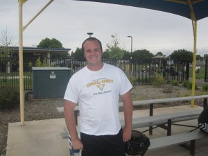 Kyle Cammon, premier shot put for Yuba College track and field.