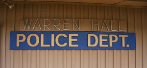 police sign