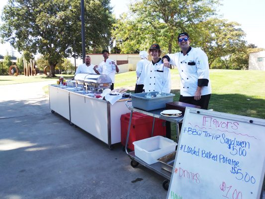 Yuba College cooking students