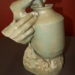 "Hand Pot" pottery